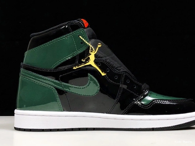 Kicktheory Team Air Retro Orange-Fir Black OG Jordan SoleFly High 1 x AV3905-038 0822